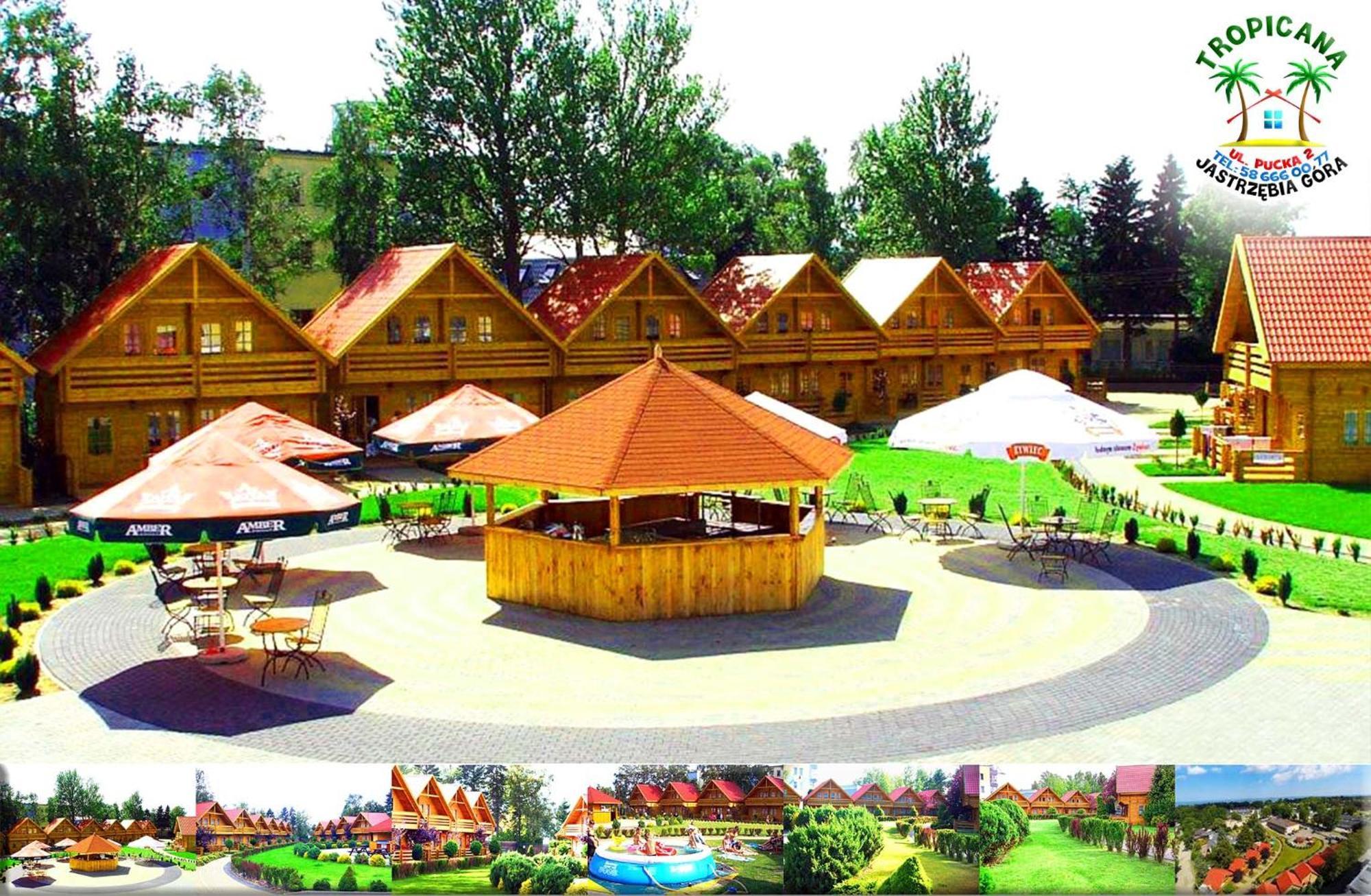 Tropicana Ϫϫ Holiday Houses Jastrzębia Góra Exteriör bild